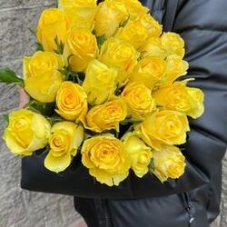Розы 25 шт 40 см разные цвета