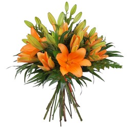 Букет цветов "Лилии оранжевые"